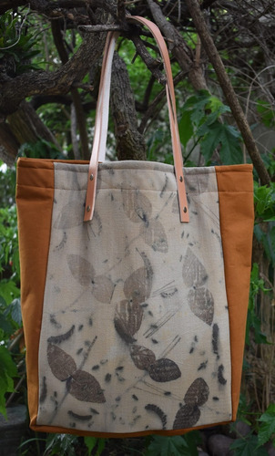 Imagen 7 de 10 de Bolsos, Carteras Ecoprint(impresión Botánica)