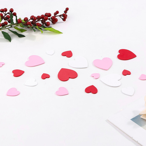 Adhesivos De Espuma De Esponja Decorados En Forma De Corazón