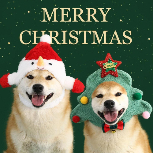 Gorro De Navidad Para Mascotas, M Árbol De Navidad