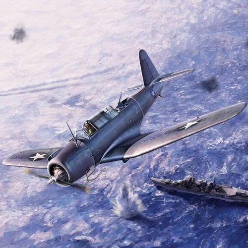 Avión Usn Sbd2u-3  Battle Of Midway  - Academy 1:48 - 12350