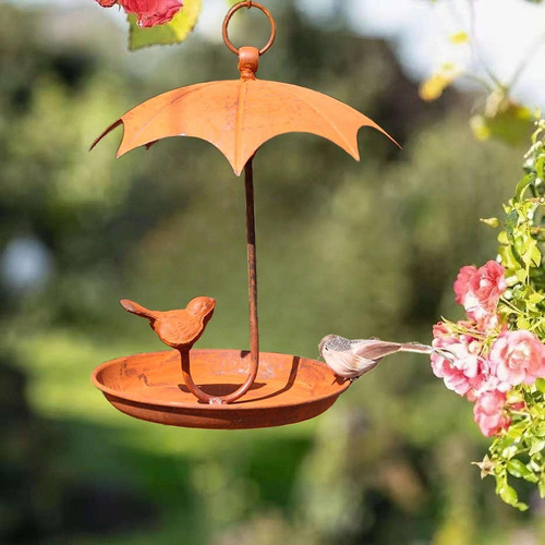 Ornamento De Comedero Para Pájaros Colgantes, Decoración