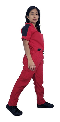 Pijama Quirurgica Antifluidos Rojo Uniforme Quirurgico
