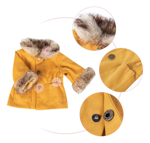 Rakki Dolli - Juego De Ropa De Muñeca Hecha A Mano A La Moda