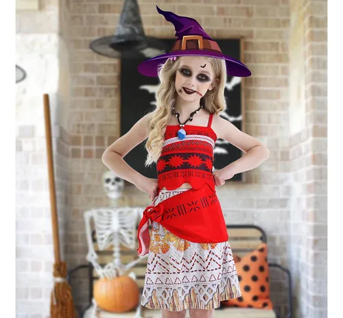 Traje moana niña hotsell
