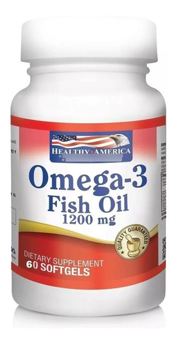 Omega 3 X60 Caps 1200mg Fish Oil Healthy Omega