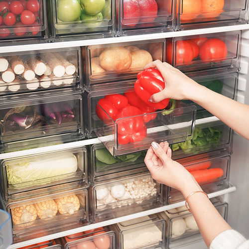 Caja De Almacenamiento Para Frigorífico Con Cajones, Frigorí