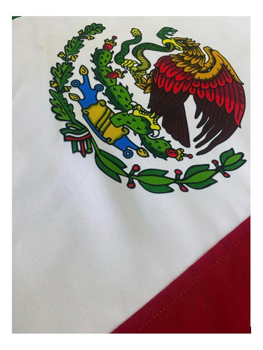 Bandera De Mexico P/ Exterior De Intemperie 1x1.75 Sublimada