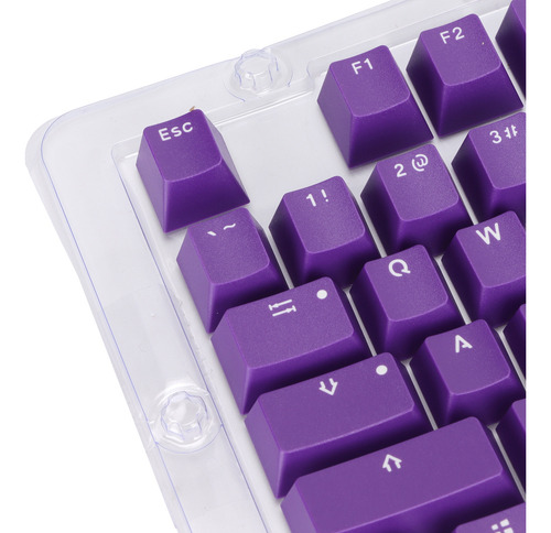 Teclas De Teclado Oem Violetas, 117 Teclas, Altura, Dos Colo