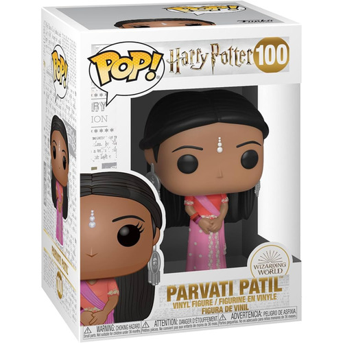 Boneco Funko Pop Harry Potter Parvati Patil #100 - Wizarding World