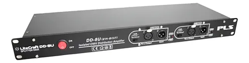 Splitter Dmx De 8 Canales Pls Litecraft Dd-8u Aislamiento 