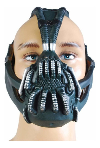 Batman Bane Máscara De Cosplay Media Cara Disfraz Unisex