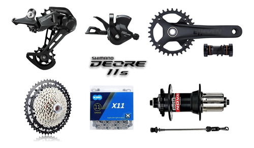 Kit Transmision Completa 11v Shimano Deore M5100 11-50 1x11