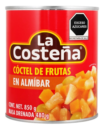 Cóctel De Frutas En Almíbar La Costeña 850 Gr