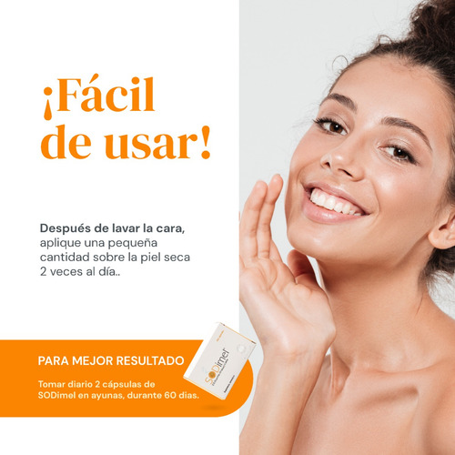 Imagen 7 de 10 de Suero Facial Antioxidante Sodimel Anti Estrés Y Arrugas 30gr