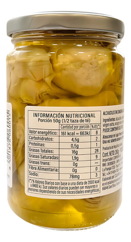 Corazón De Alcauciles Carciofini Delicati Colavita 280 Gr.