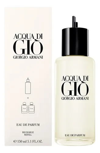 Perfume Hombre Giorgio Armani Acqua Di Gio Edp 150ml Recarga