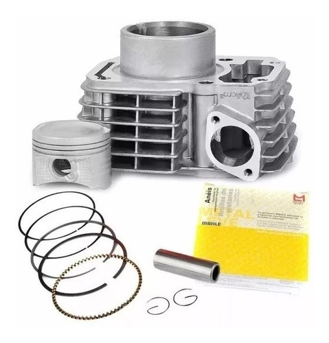 Kit Cilindro Pistão Anéis Cbx Strada Xr Nx 200 Metal Leve