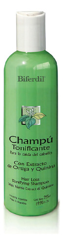 Shampoo Biferdil Ortiga Y Quinina  295 Ml