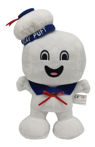 Imagen 1 de 4 de Ghostbusters Stay Puft Muñeco Peluche Juguete Regalo 23cm