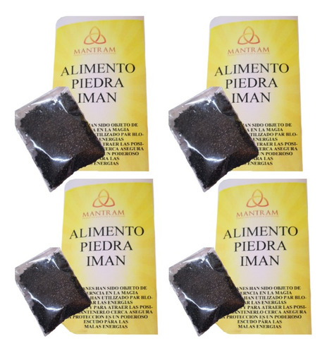 Amuletos  Mantram/   4 Alimentos Para Piedra Imán 