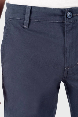 Imagen 5 de 6 de Pantalón Hombre Vestir Gabardina Oggi Jeans Chinos Slim Fit
