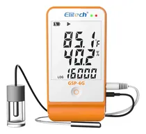 Comprar Data Logger De Temperatura Y Humedad Glicol Elitech Gsp-6g