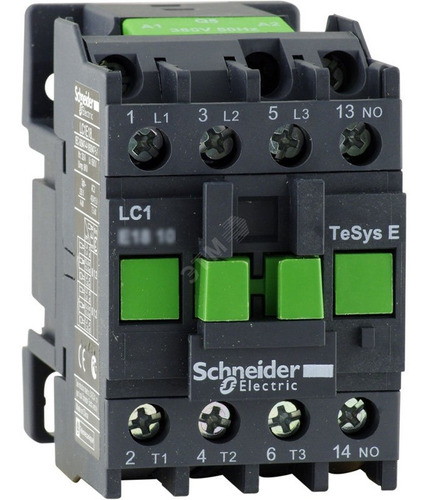 Contactor 3p 12a Ac3 220vac Easypact Tvs Schneider 1no