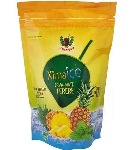 Yerba Mate Sabor Anana Y Menta Para Terere 250 G