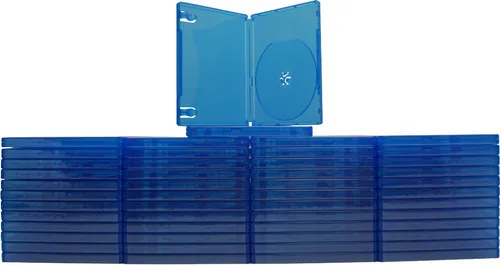 comprar Pack De 25 Game Cases Azules Para Ps4 - Alta Calidad