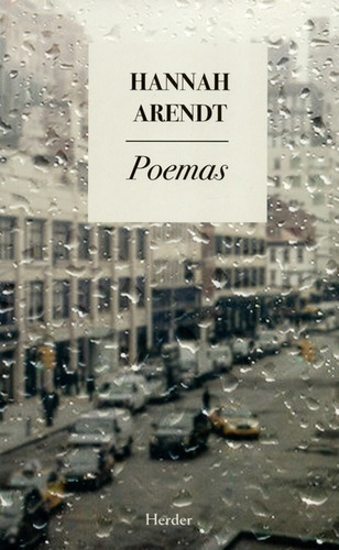 Libro Poemas Hannah Arendt