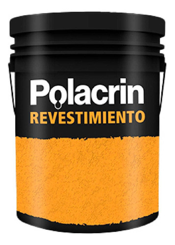 Revestimiento Medio Acrilico Texturado 25kg Polacrin - Rex Color Gris