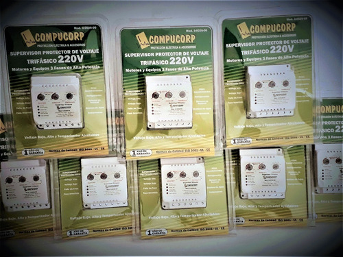 Supervisor Protector De Voltaje Trifasico 208/220v Compucorp