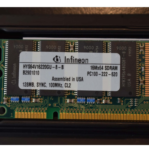 Memoria 128mb Pc100-222-620 16mx64 Sdram Infineon