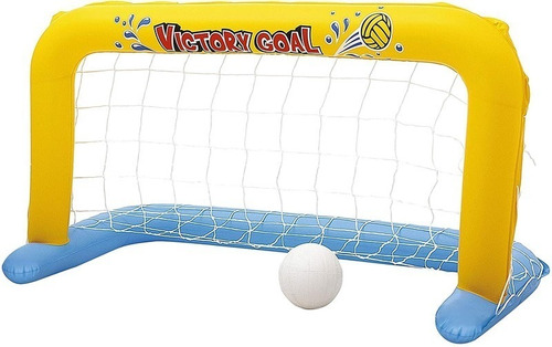 Imagen 1 de 8 de Arco Water Polo Inflable Con Pelota Set Juego Pileta Bestway