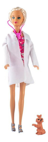 Muñeca Doctora Con Accesorios - Anna Fashion