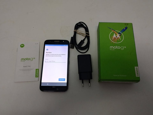 Motorola G5s Plus Liberado Para Cambiar Bateria Negro (Usado)