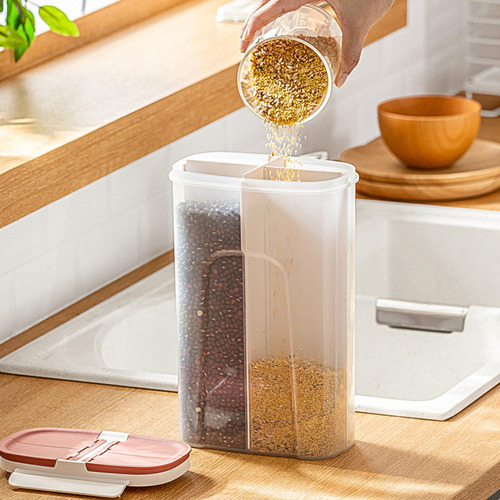Recipiente De Comida De Cocina Tarro De Comida Seca Verde