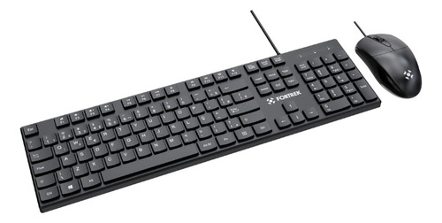 Kit Teclado E Mouse Office Fortrek C13 800dpi Usb 2.0 Abnt2