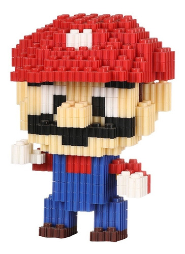 Mini Blocks Mario Bros Rompecabezas 3d Super Mario