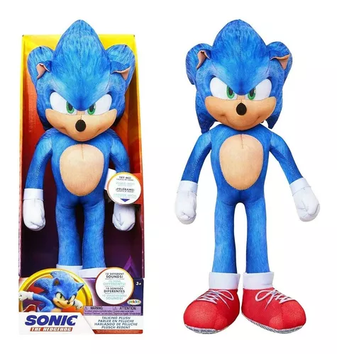  Sonic The Hedgehog - Peluche de personaje de 8 pulgadas