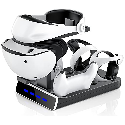 ¿base De Carga Del Controlador Psvr2 Con Luz Led? ¿soporte