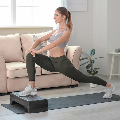 Banco Escalon De Ejercicio Step Rutinas Aerobics Ajustable