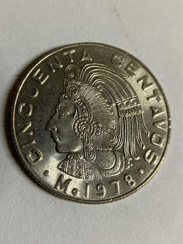 Moneda De Mexico De 50 Centavos De 1978 Envió Gratis