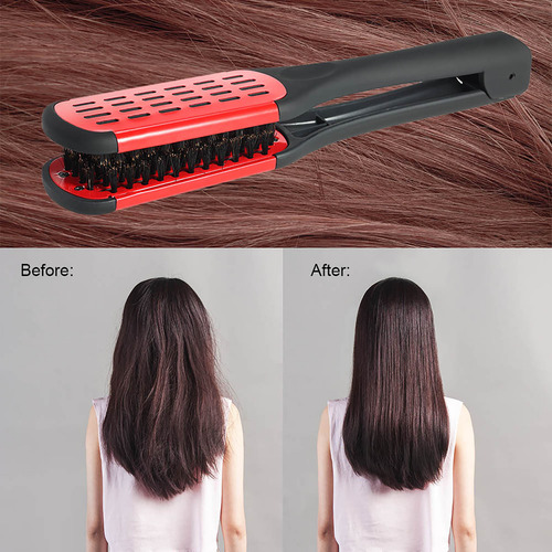 Peine Rizador Para Alisar Las Fibras Del Cabello