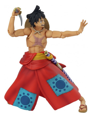 Boneco de ação Megahouse de PVC Luffy Taro One Piece