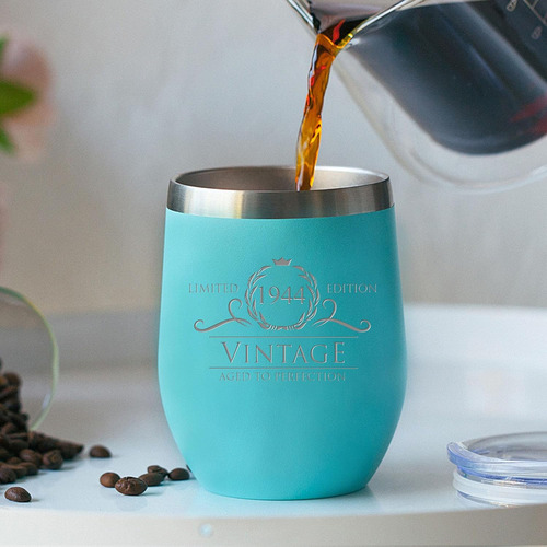 Regalos De Cumpleaños Número 80 Para Mujeres Y Hombres, Vaso
