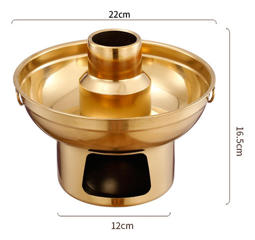 Olla Caliente China Con Asas Olla De Cocina Casera 22cm