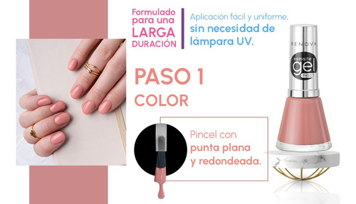 Renova | Kit Esmalte Gel Para Uñas Con 3 Esmaltes Cada Gama Color Gama 1