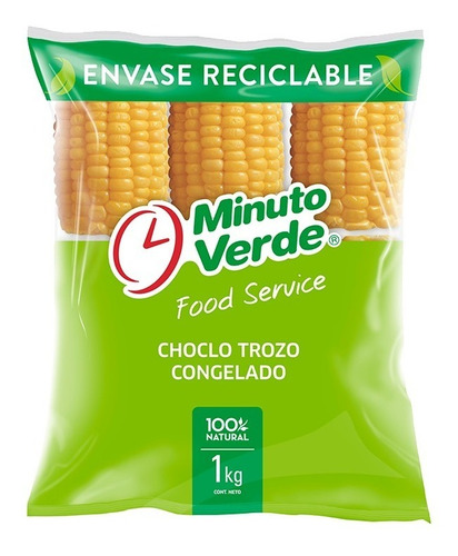 Choclo Trozo Minuto Verde Caja 12k