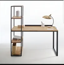 Comprar Modernos Escritorios Estilo Industrial Hierro Y Madera Unics